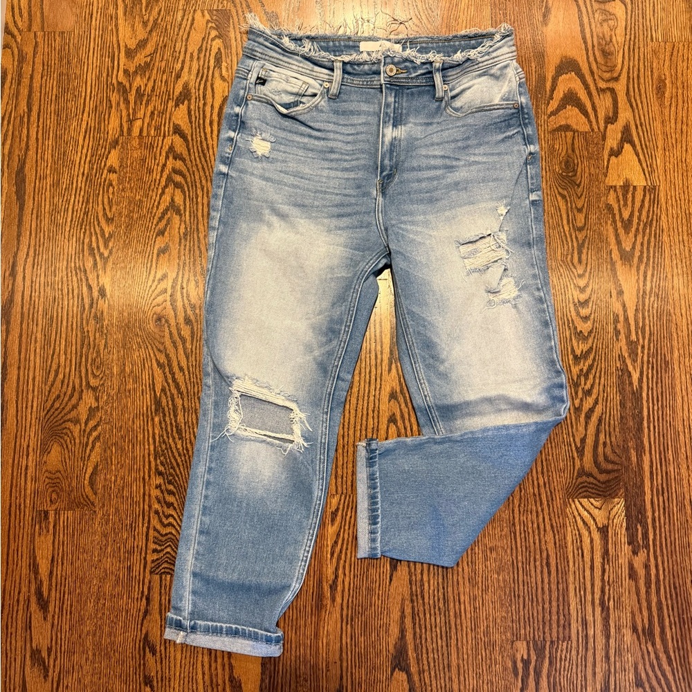 KanCan Distressed Blue Women's Jeans